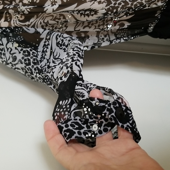 JR sequins sparkle blouse - Picture 5 of 14